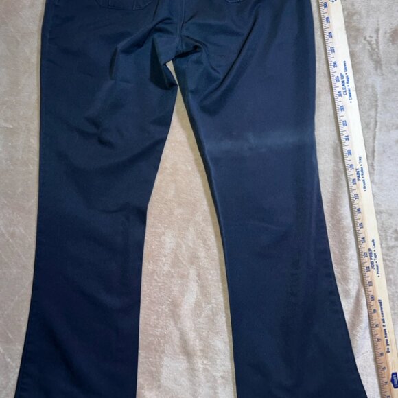 Vtg No Boundaries Junior 5 Black Flat Full Front Zipper Pockets Stretch 90's (O) - Picture 8 of 8